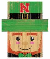 Nebraska Cornhuskers 6" x 5" Leprechaun Head