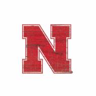 Nebraska Cornhuskers 8" Team Logo Cutout Sign