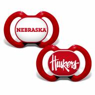 Nebraska Cornhuskers Baby Pacifier 2-Pack