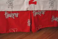 Nebraska Cornhuskers Bed Skirt