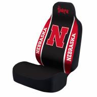 Nebraska Cornhuskers Black/Red Universal Bucket Car Seat Cover