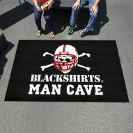 Nebraska Cornhuskers Blackshirts Man Cave Ulti-Mat Rug