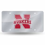 Nebraska Cornhuskers Bling License Plate