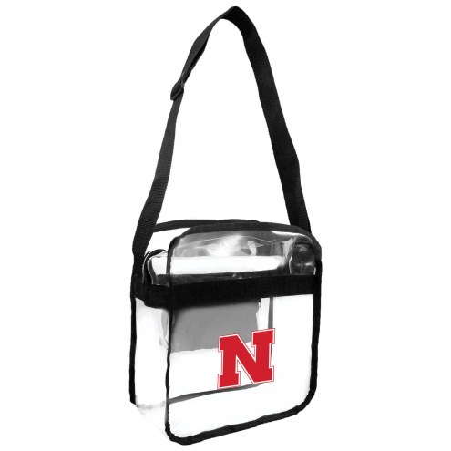 Nebraska Cornhuskers Clear Crossbody Carry-All Bag