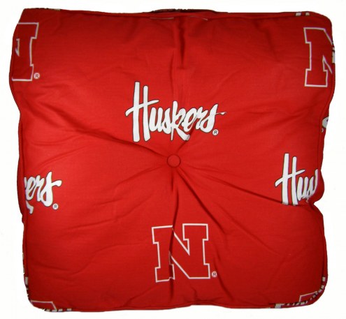 Nebraska Cornhuskers Floor Pillow