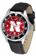Nebraska Cornhuskers Competitor AnoChrome Men's Watch - Color Bezel