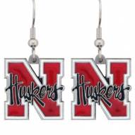 Nebraska Cornhuskers Dangle Earrings