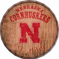 Nebraska Cornhuskers Established Date 16" Barrel Top