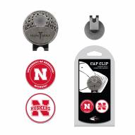 Nebraska Cornhuskers Hat Clip & Marker Set