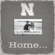Nebraska Cornhuskers Home Picture Frame