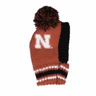 Nebraska Cornhuskers Knit Dog Hat