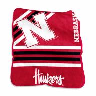 Nebraska Cornhuskers Raschel Throw Blanket