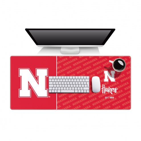 Nebraska Cornhuskers Logo Series Desk Pad