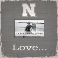 Nebraska Cornhuskers Love Picture Frame