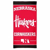 Nebraska Cornhuskers McArthur NCAA Beach Towel