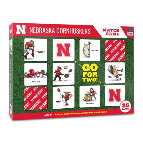 Nebraska Cornhuskers Memory Match Game