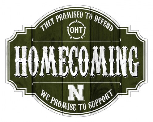 Nebraska Cornhuskers OHT Homecoming 12&quot; Tavern Sign