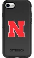 Nebraska Cornhuskers OtterBox iPhone 8/7 Symmetry Black Case