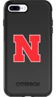 Nebraska Cornhuskers OtterBox iPhone 8 Plus/7 Plus Symmetry Black Case