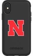 Nebraska Cornhuskers OtterBox iPhone X Symmetry Black Case