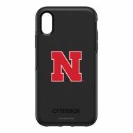 Nebraska Cornhuskers OtterBox iPhone XR Symmetry Black Case