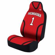 Nebraska Cornhuskers Red Jersey Universal Bucket Car Seat Cover