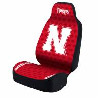 Nebraska Cornhuskers Red Universal Bucket Car Seat Cover