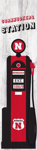 Nebraska Cornhuskers Retro Pump 48&quot; Leaner