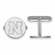 Nebraska Cornhuskers Sterling Silver Cuff Links