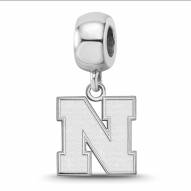 Nebraska Cornhuskers Sterling Silver Small Bead Charm