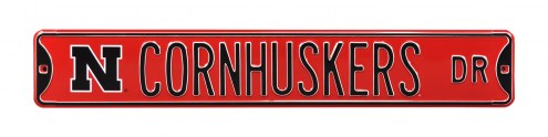 Nebraska Cornhuskers Street Sign