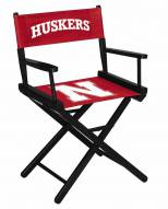 Nebraska Cornhuskers Table Height Director's Chair