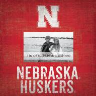 Nebraska Cornhuskers Team Name 10" x 10" Picture Frame