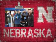 Nebraska Cornhuskers Team Name Clip Frame