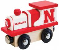 Nebraska Cornhuskers Wood Toy Train