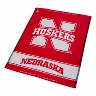 Nebraska Cornhuskers Woven Golf Towel