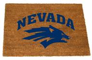 Nevada Wolf Pack Colored Logo Door Mat