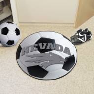 Nevada Wolf Pack Soccer Ball Mat