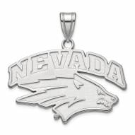 Nevada Wolf Pack Sterling Silver Large Pendant