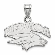 Nevada Wolf Pack Sterling Silver Small Pendant
