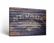 Nevada Wolf Pack Weathered Canvas Wall Art