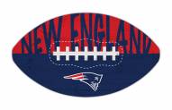 New England Patriots 12" Football Cutout Sign