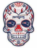 New England Patriots 12" Sugar Skull Sign