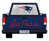 New England Patriots 12" Truck Back Cutout Sign