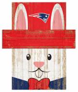 New England Patriots 19" x 16" Easter Bunny Head