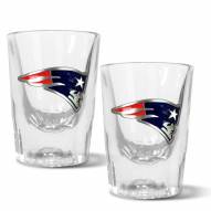 New England Patriots 2 oz. Prism Shot Glass Set