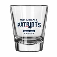 New England Patriots 2 oz. We Are All Pats Shot Glass