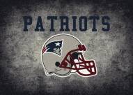 New England Patriots 4' x 6' NFL Distressed Area Rug