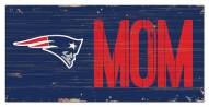 New England Patriots 6" x 12" Mom Sign