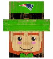 New England Patriots 6" x 5" Leprechaun Head